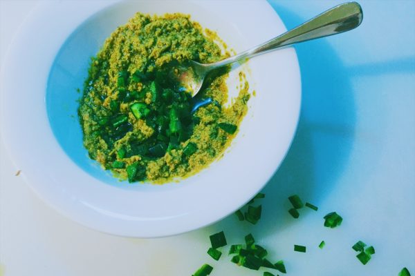 Give your pesto a kick with some fresh green chilli national dish Italy