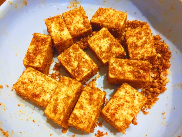 Dry and crumbly spice mix for paneer Indian food from National Dish