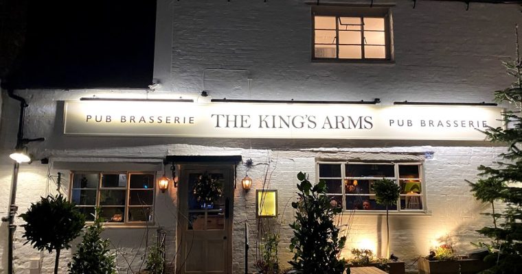 Restaurant Review of The Kings Arms in Prestbury – Pub or Restaurant, or Both?
