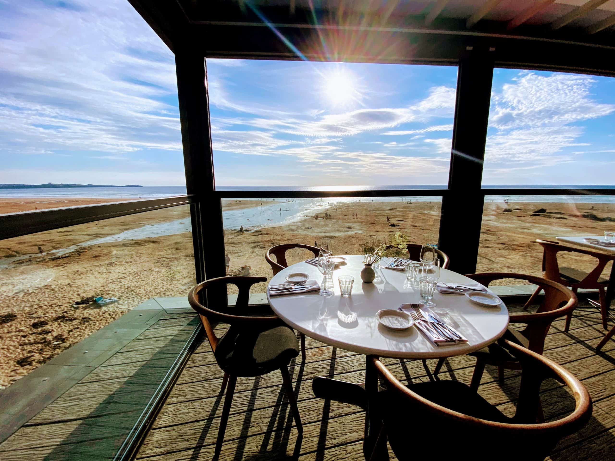 Fresh Fish, Sunset and Chablis | Emily Scott Watergate Bay Restaurant Review
